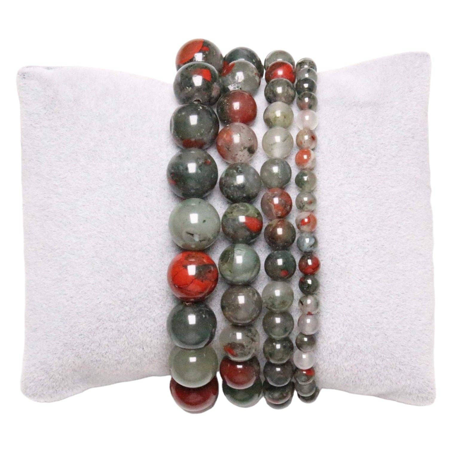 Foliesbijoux - Wholesale Beaded Bracelet - Heliotropic Jasper A bracelet0