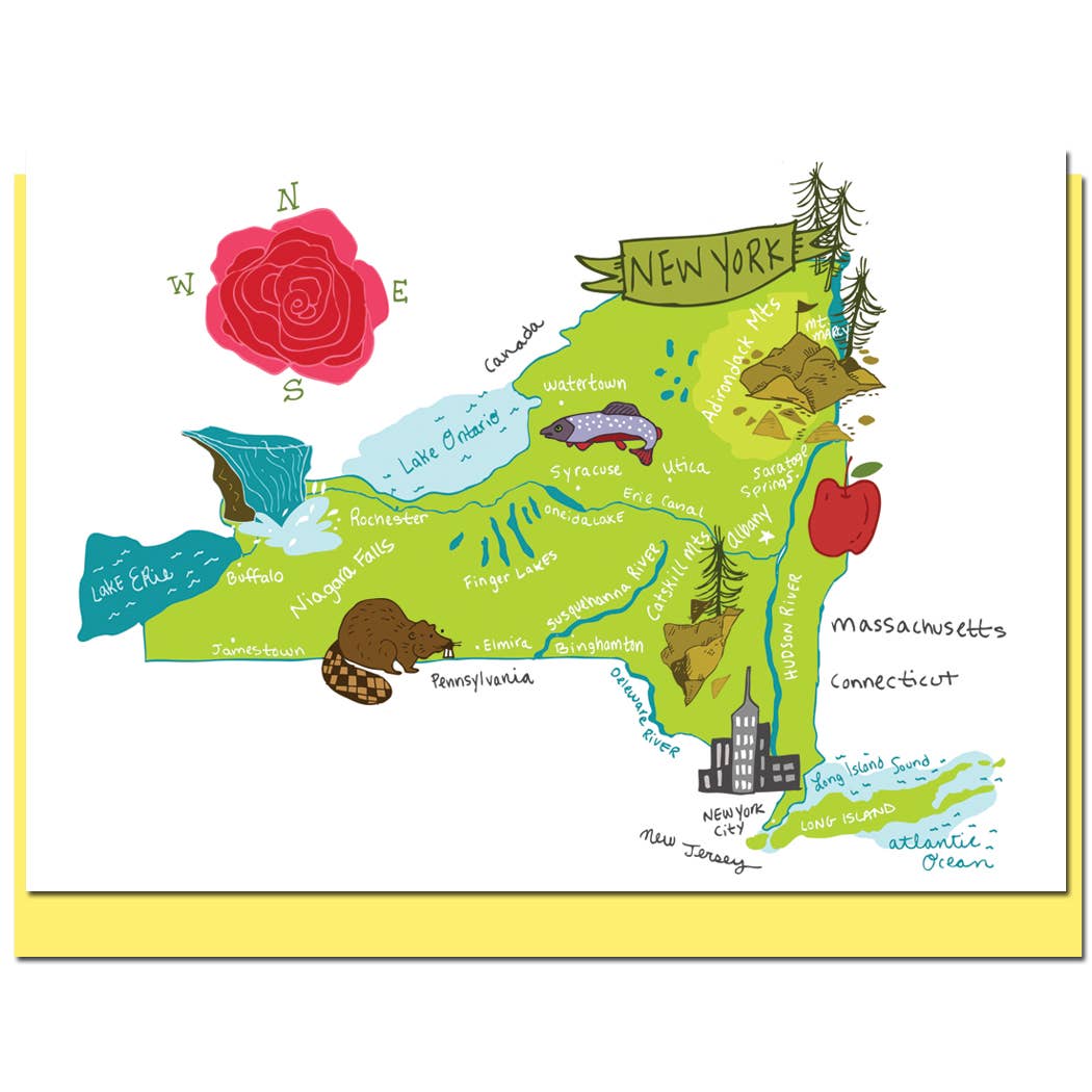 Allport Editions – wholesale Vardagliga hälsningskort – Hej USA Card Series - ALLA 50 STATER HÄR!34