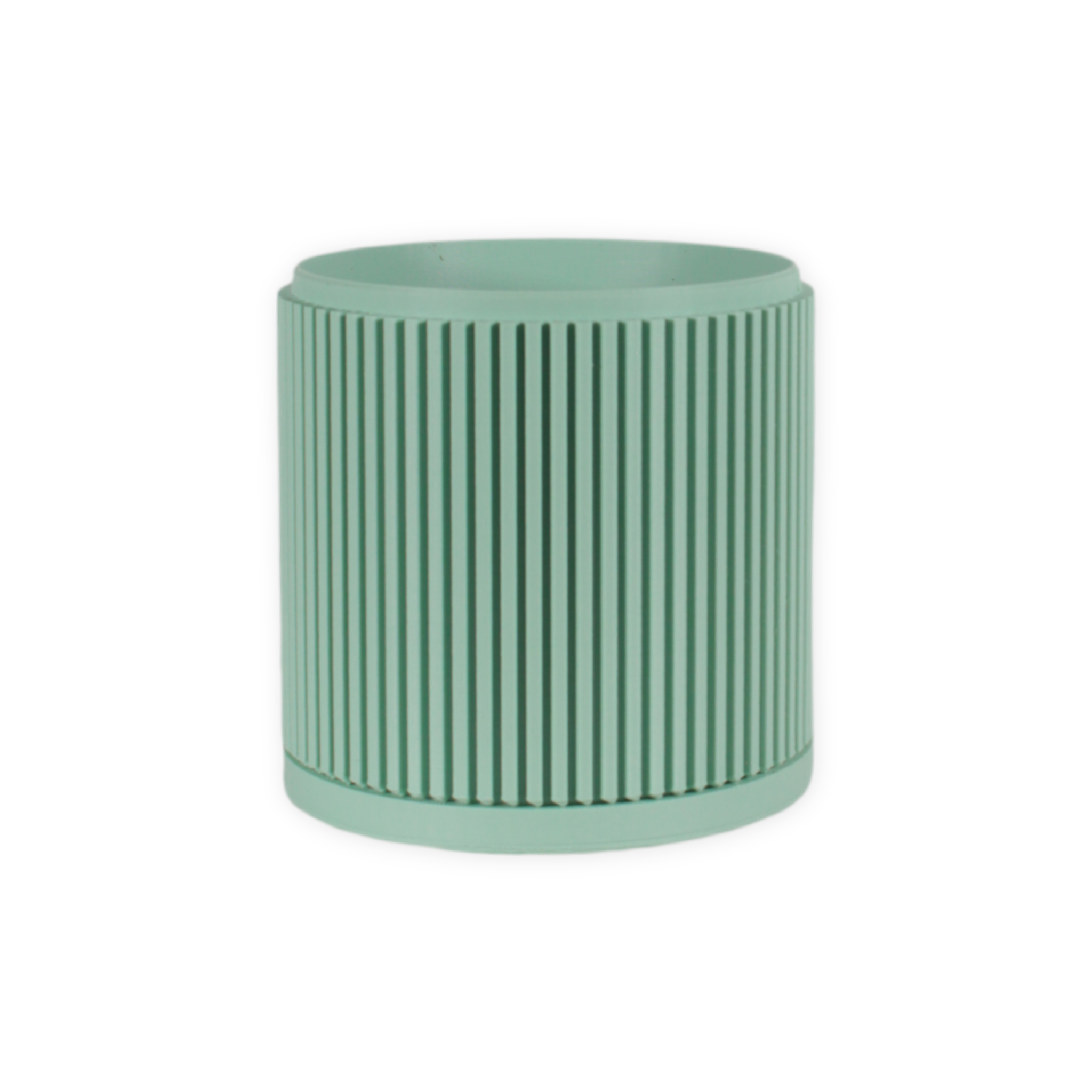 Leafprints.3d - Wholesale Plant Pot - The Willow – 4 Inch Planter with Drip Tray7