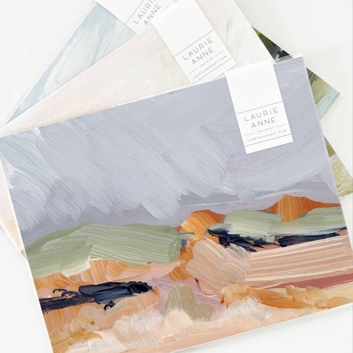 Laurie Anne Art - Wholesale Art Print - Abstract Rainy Art Print - Summer Storm3