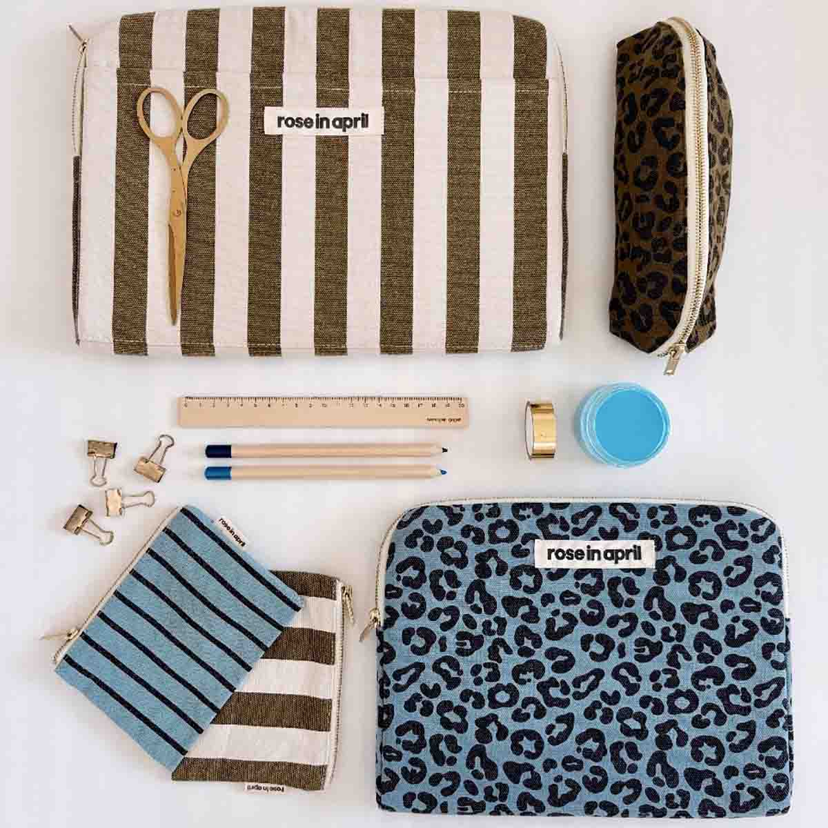 Rose in April - Vendita all'ingrosso Astuccio/portamatite - ASTUCCIO GASTON GRAOU OLIVA2