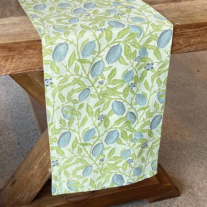 Multi Almafi Green Runner for wholesale on Faire