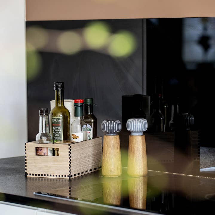 Scatola di immagazzinaggio, 24,5 x 15,5 x 10,5 CM, Noce per la vendita all'ingrosso da parte di Treend