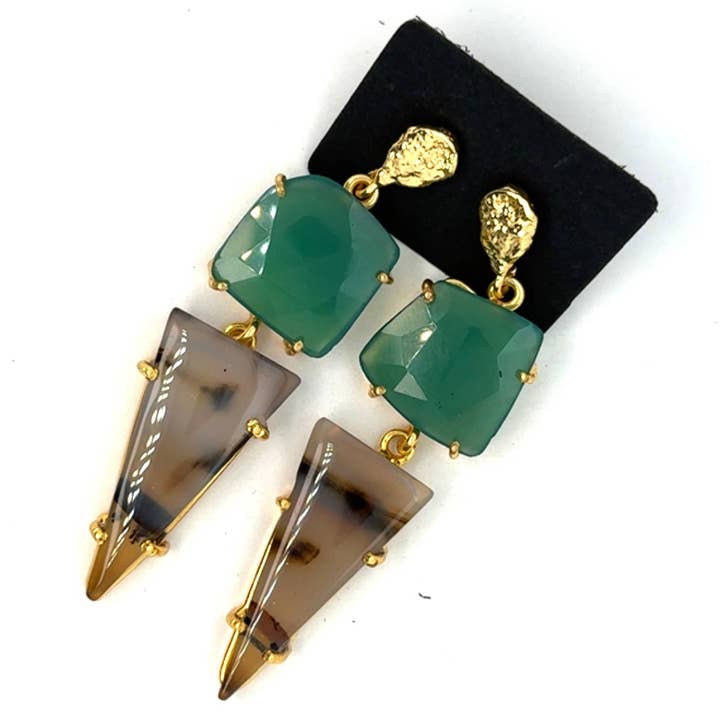 Kyleigh Statement Earrings for wholesale by Gemajesty Jewellery