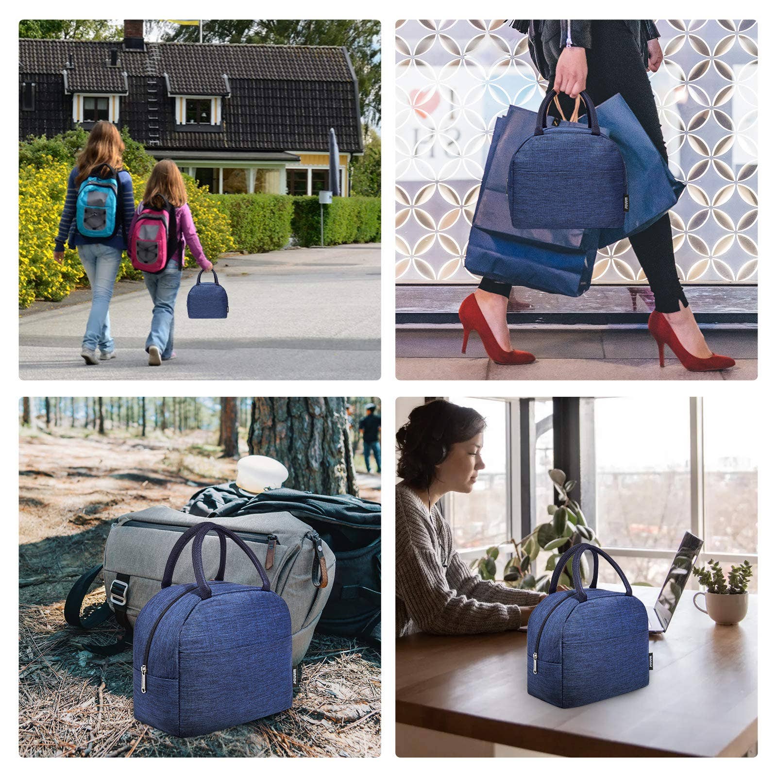 wandf – wholesale Lunch bag/box – Lunch Box Reusable Cooler Bag Water-resistant Lunch Tote Bag16