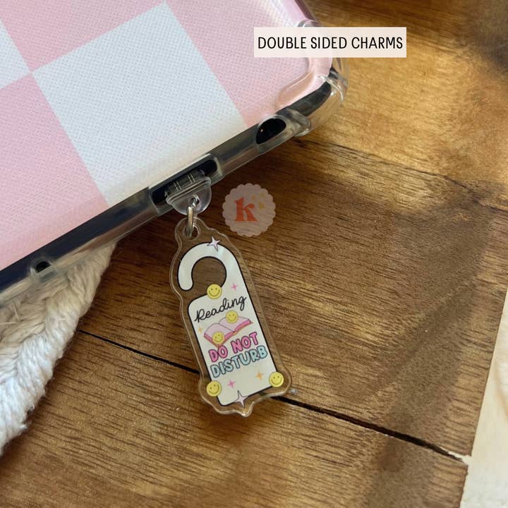 Reading don’t disturb Kindle Charm, Kindle case Accessories for wholesale by Kelle & Co.