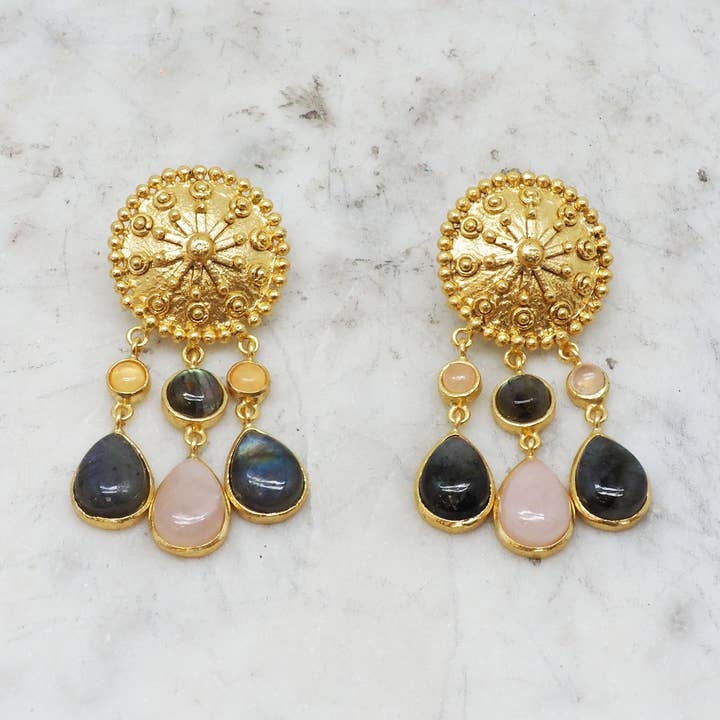 NCE839Q oorbellen voor dames voor wholesale door NIIKI PARIS