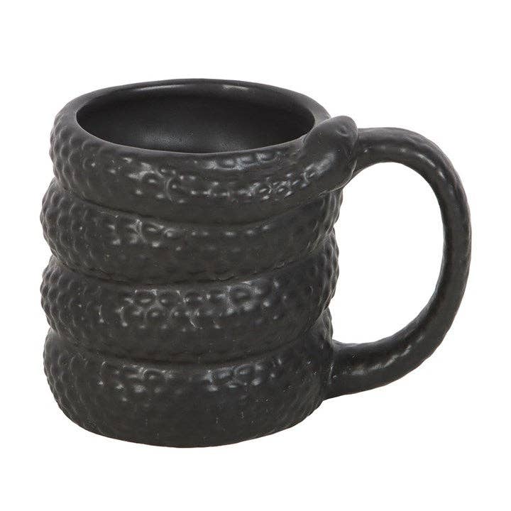 Something Different Wholesale - Wholesale Coffee Mug - Black Snake Mug1