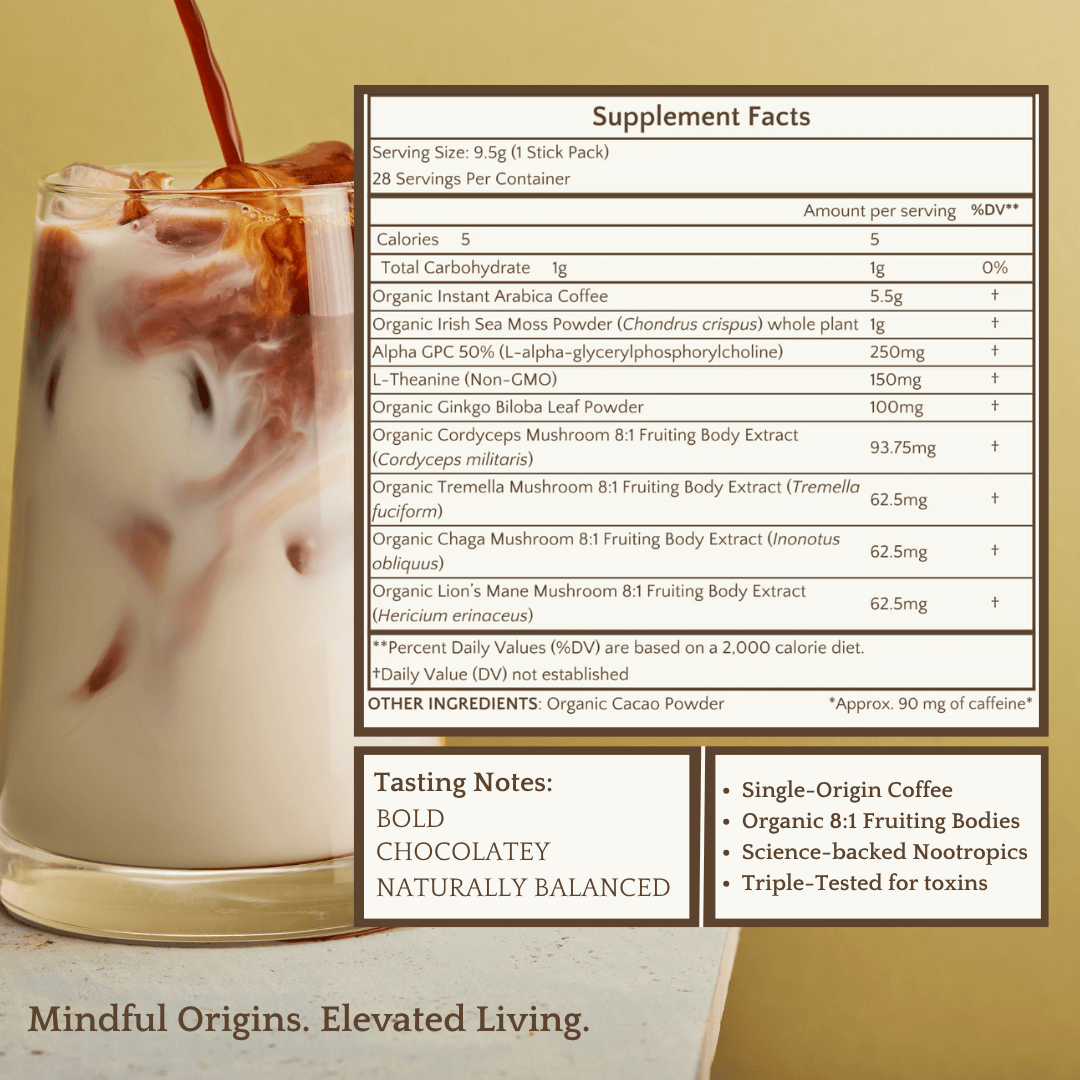 Kaizen - Wholesale Instant Coffee/Espresso - Signature Mushroom Coffee Blend4