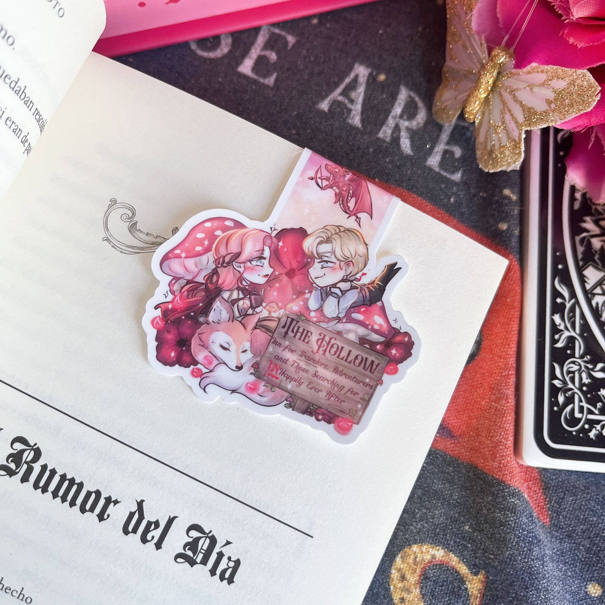 Alsace’s Art - Wholesale Bookmark - Evajacks, Welcome To The Hollow Magnetic Bookmark.0