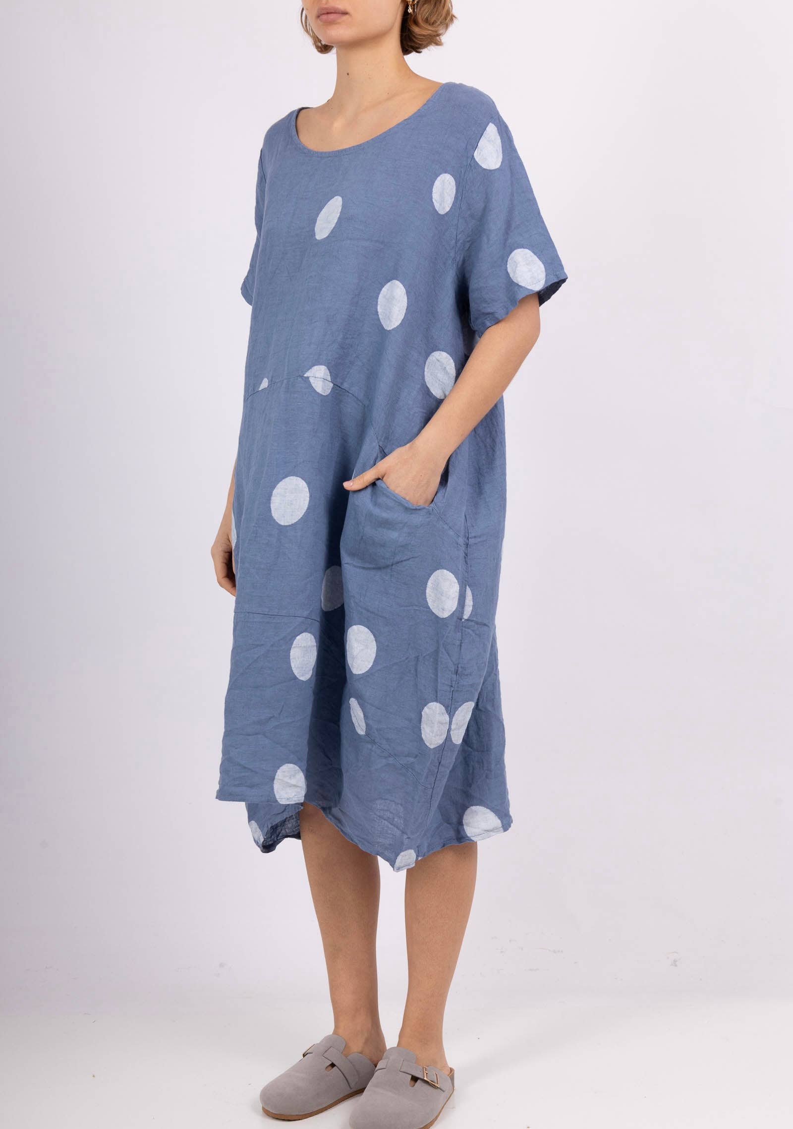 LINEN & COTTON HOUSE - Wholesale Dress - Women's - LINEN DRESS. 17600 SPRING SUMMER CLOTHING34
