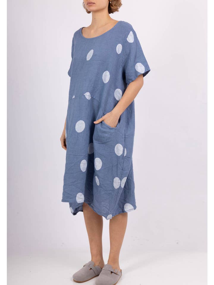 LINEN & COTTON HOUSE - Wholesale Dress - Women's - LINEN DRESS. 17600 SPRING SUMMER CLOTHING34