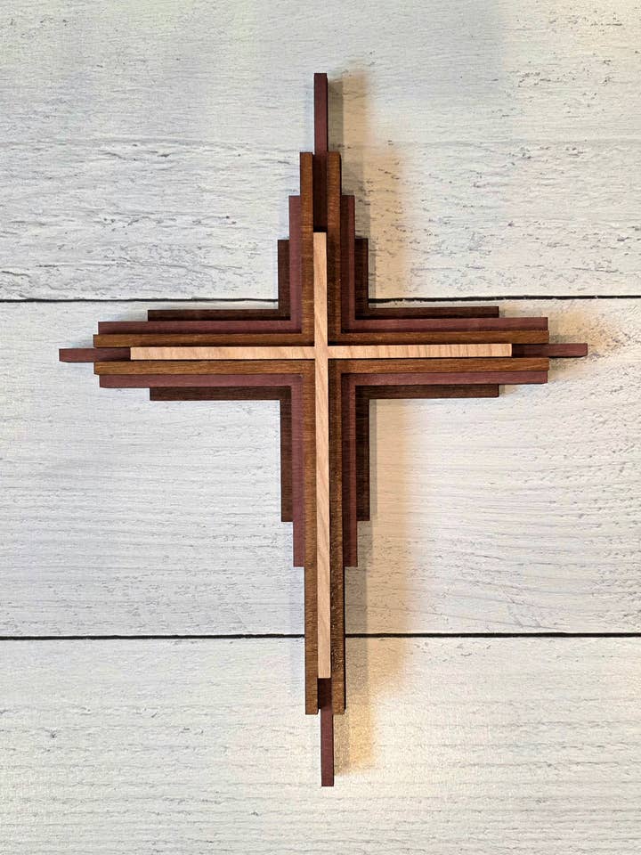 Stacked Cross for wholesale by Jorgie Spark