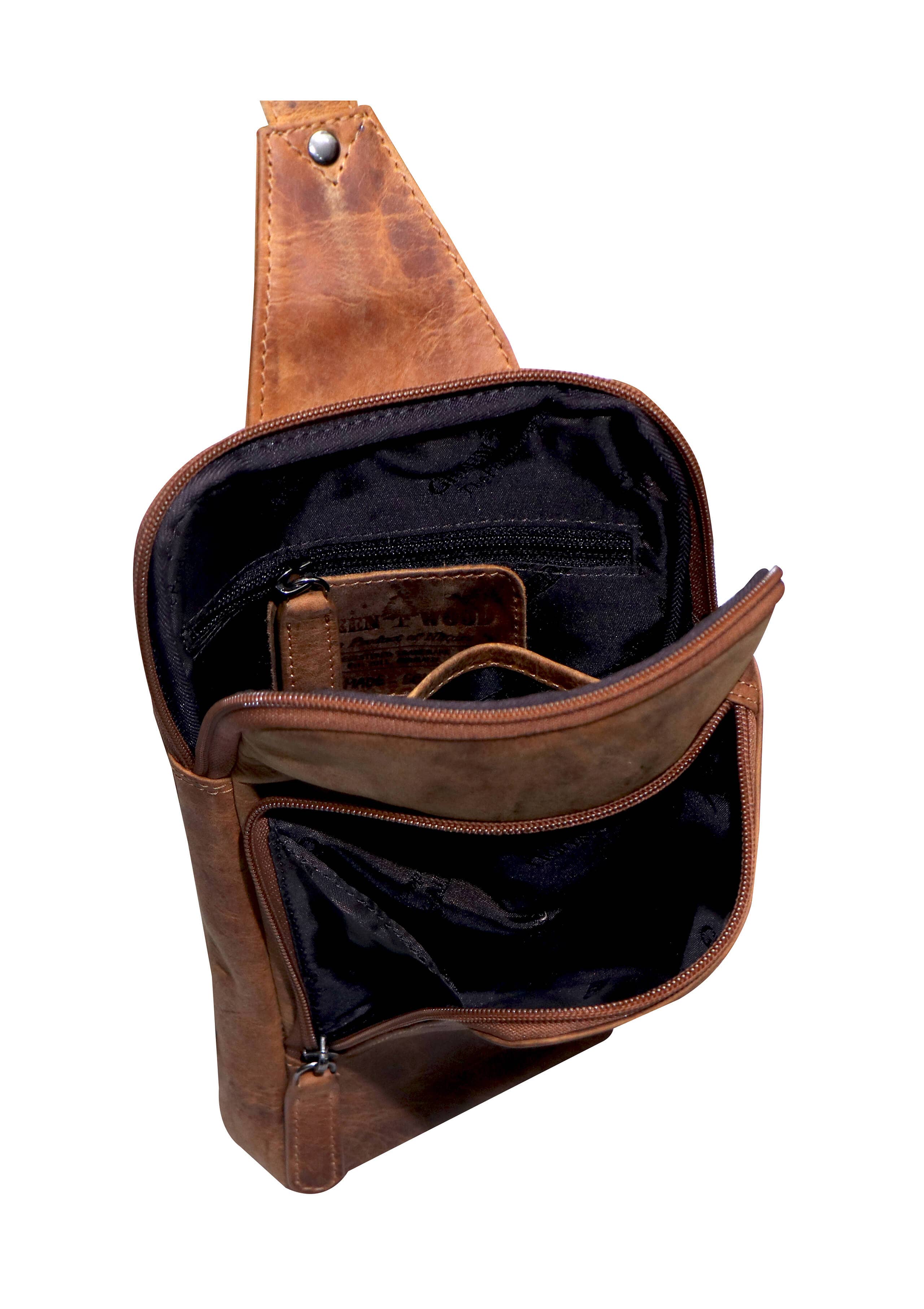 Greenwood - Wholesale Belt Bag - Unisex - Alex backpack shoulder bag women leather bicycle bag men15