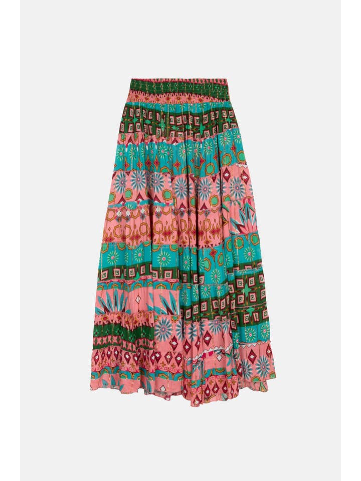 Piti Cuiti - Vendita all'ingrosso Completo top e gonna - Donna - SET GONNA GOA ROSA6