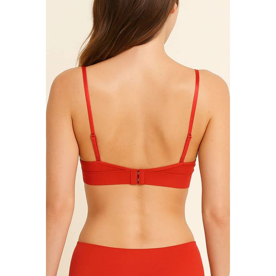 Paperdoll - Wholesale Bralette - Women's - Adjustable Straps Cotton Bralette1