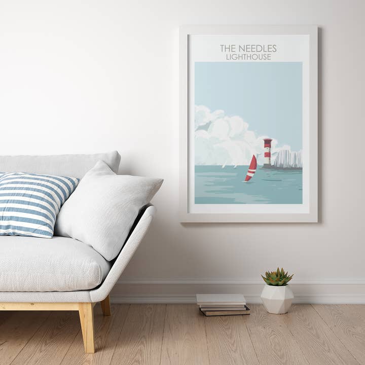 The Needles Lighthouse for wholesale by Betty Boyns Designs