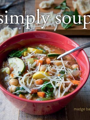 Simply Soup Cookbook for wholesale by Gibbs Smith