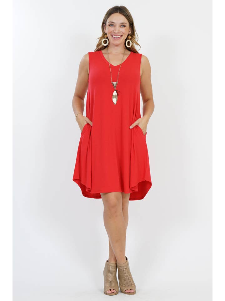 42POPS - Wholesale Dress - Women's - '...._ Plus Size Summer Dress As shown5
