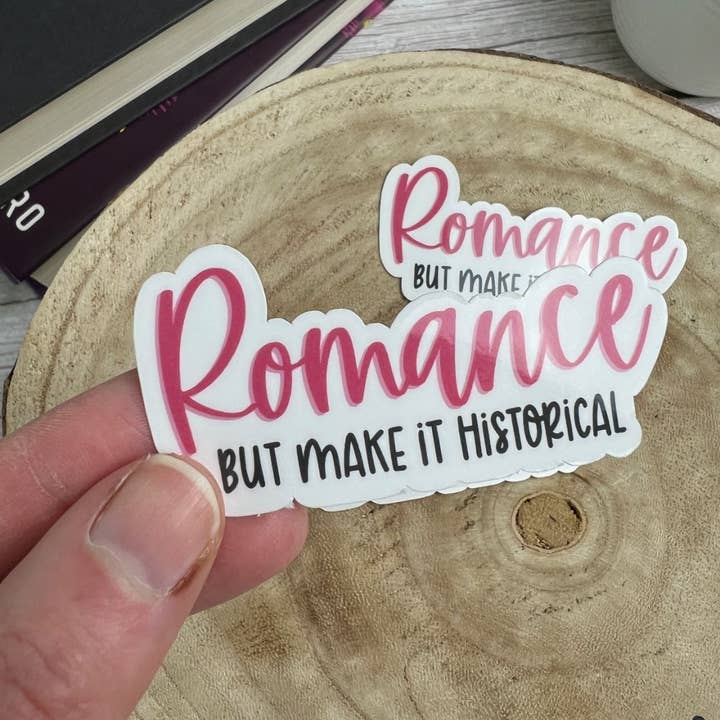 Historical Romance Sticker for wholesale by Mav & Molly Designs