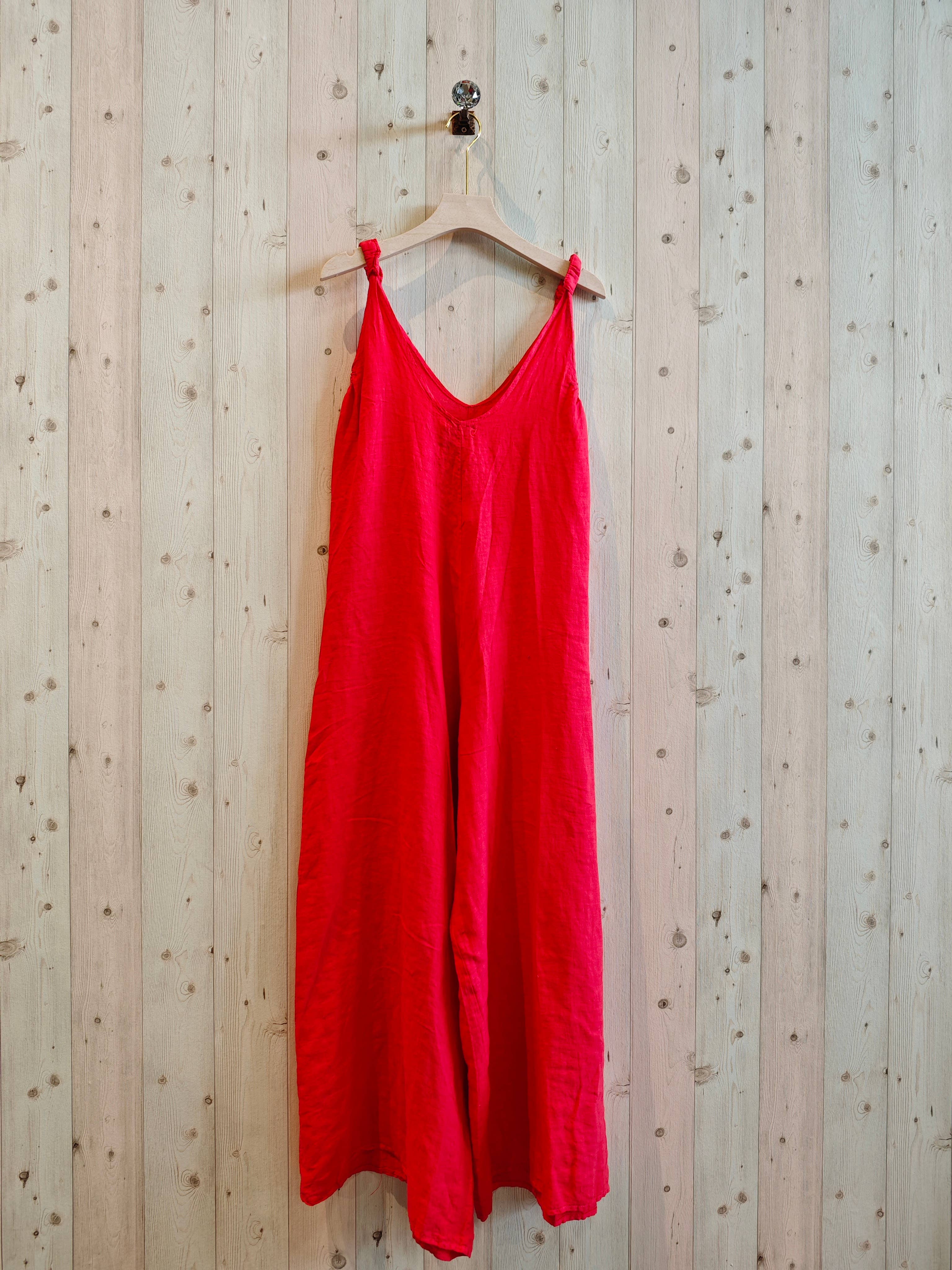 Linen & More – wholesale Jumpsuit – Women's – REF 704 100% LINEN JUMPSUIT1