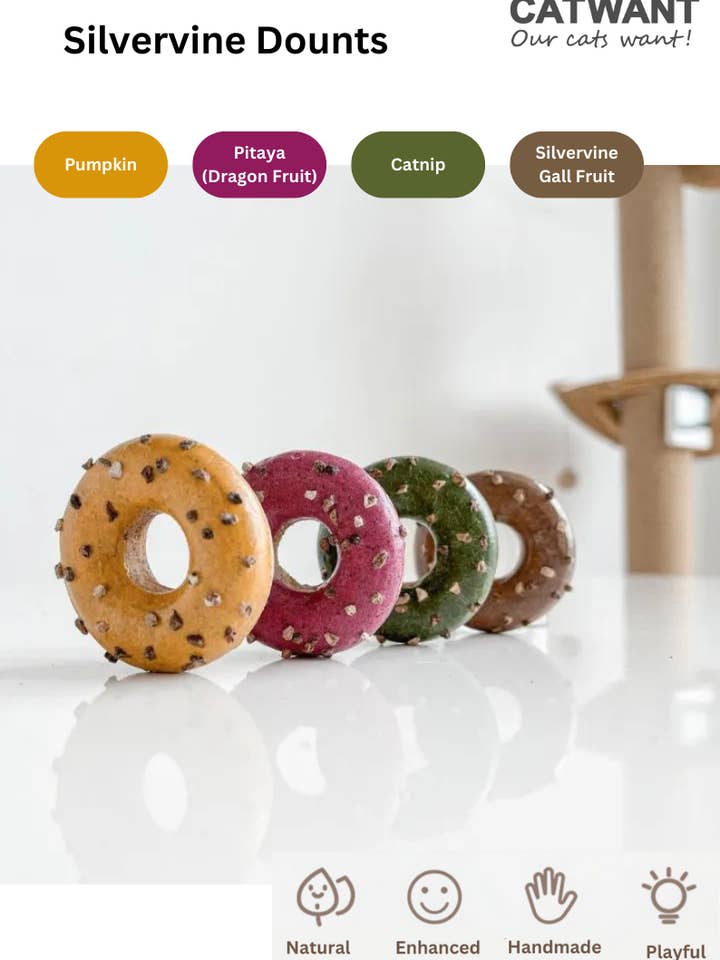 Silvervine Donut for engroshandel hos CATWANT