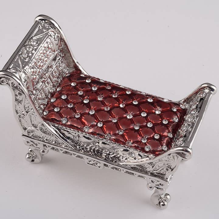 Vintage Baby Bed Trinket Box for wholesale by Keren Kopal