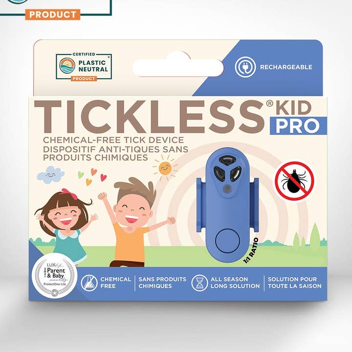 1 pc. of TICKLESS® KidPRO - Ultrasonic Rechargeable Tick Repellent for Children for wholesale by TicklessUSA