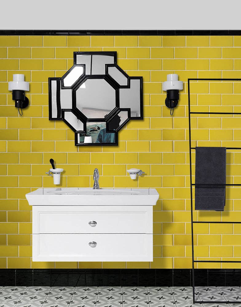 WS Tiles - Vente Carrelages muraux - Carreau de mosaïque en verre de 3" x 6", dosseret pour cuisine et salle de bain - 5 pieds carrés par carton57