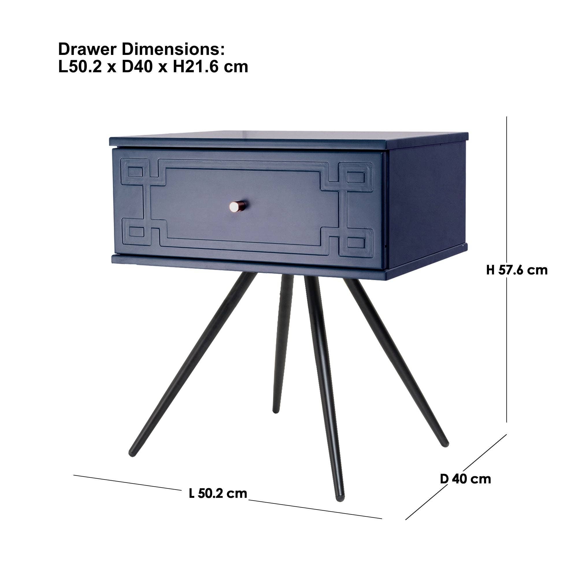 Emma's Bedroom - Wholesale Bedroom Furniture - Alexa (Pattern) Bedside Table1