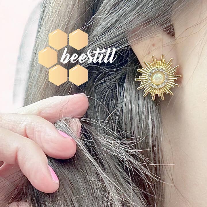 BeeStill Design - Wholesale Stud/Post Earrings - His Eternal Love Earrings1