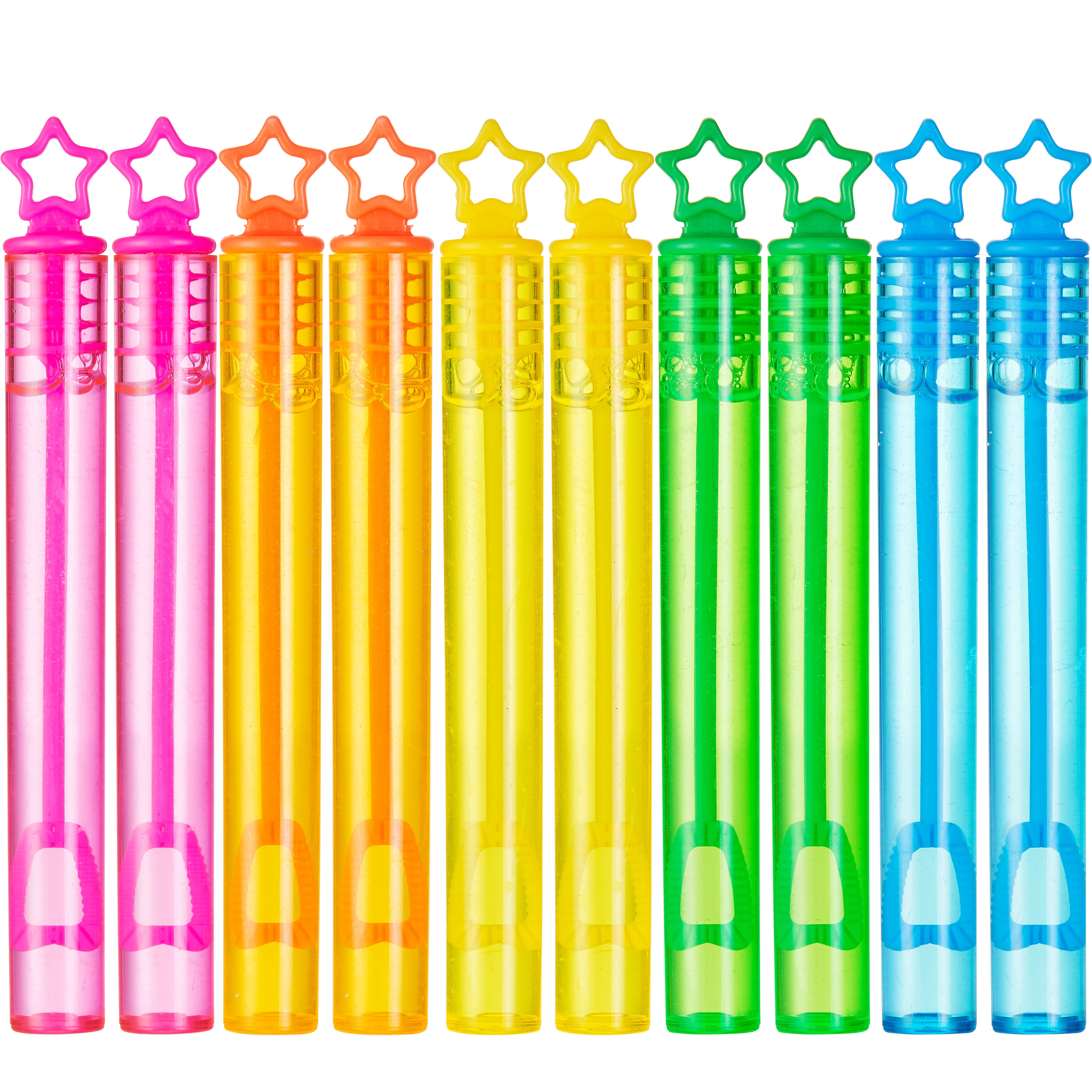 The Twiddlers - Wholesale Bubble Wand - Kids - 40 Mini Star Bubble Wands7