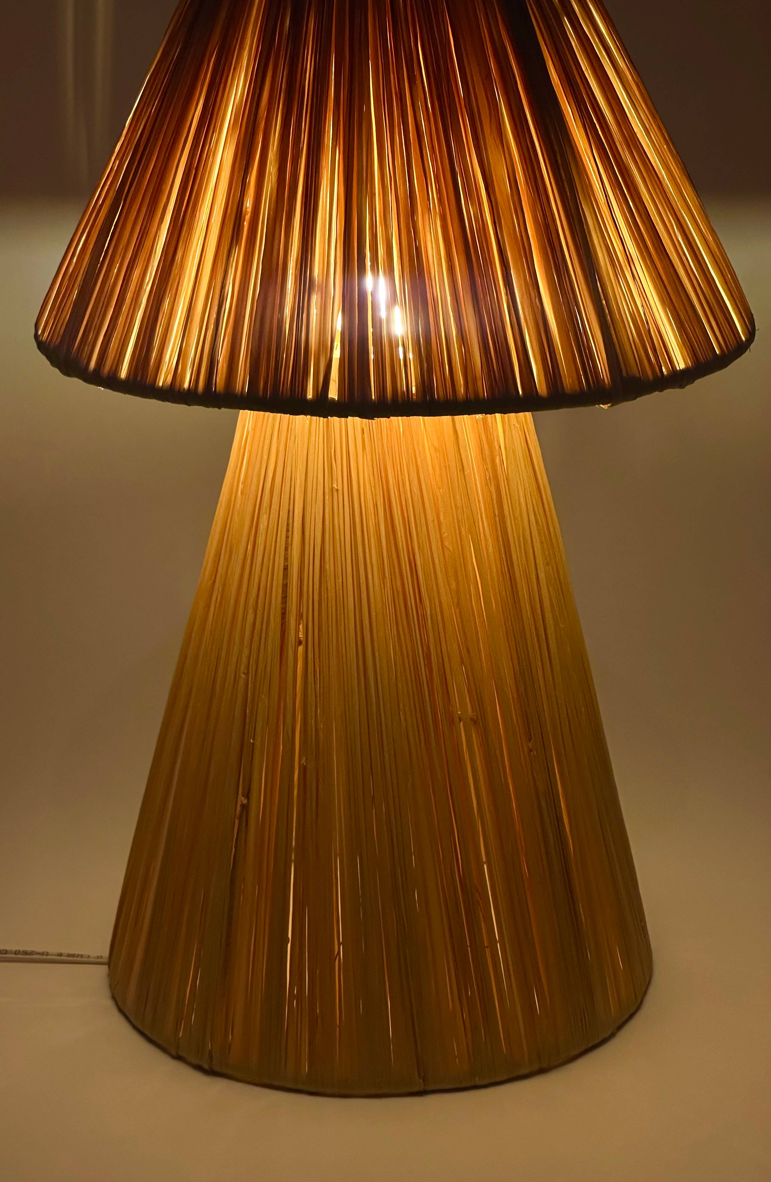 Mikwi – wholesale Lampshade – Natural raffia lamp, raffia lampshade, TABLE LAMPSHADES   11