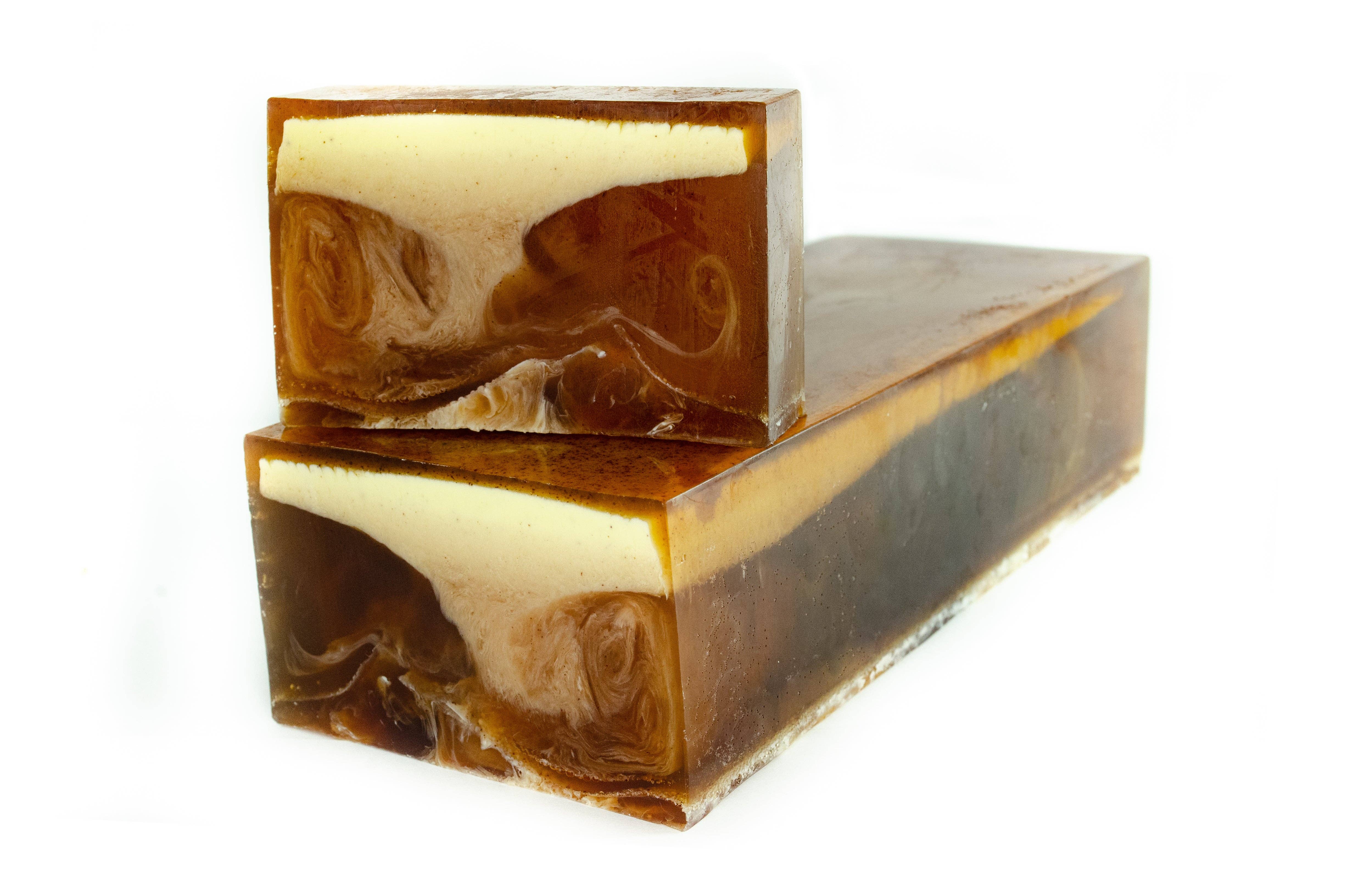 The Soap Shop – wholesale Bar Soap – Banana & Toffee Soap Loaf