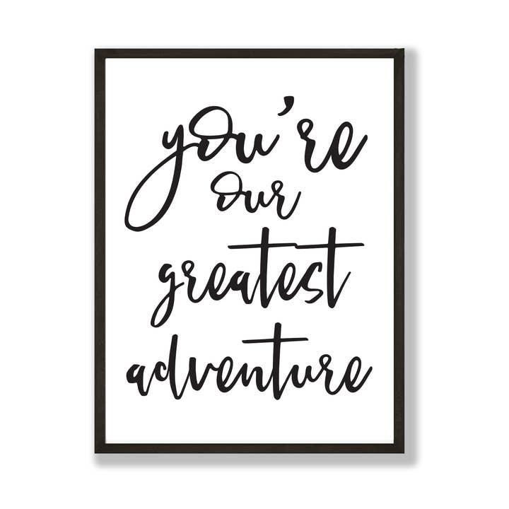 Impression Greatest Adventure pour la vente par Word Up Creative