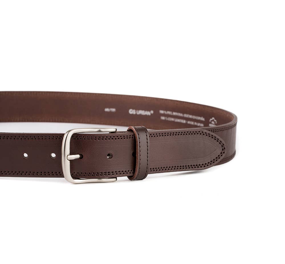 VALTICO – Engroshandel Bælte - Herre – Syet læderbælte med en diameter på 40mm.6