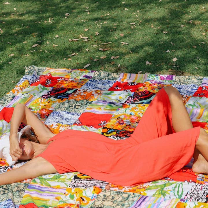 JAMS World – Edredão por atacado – Rayon Maxi Mix King Size Spread - Patchwork Variado3