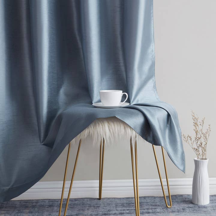 HLC.me - Wholesale Curtain - Jefferson Faux Silk Grommet Curtain Panels58