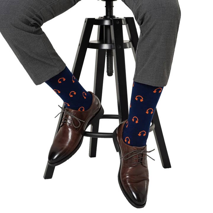 AusCufflinks - Wholesale Socks – Men's - Headphones Socks6