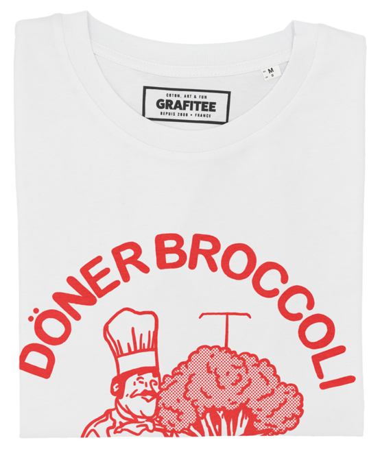 Grafitee - Vendita all'ingrosso Maglietta serigrafata - Unisex - T-shirt Döner Broccoli - Maglietta grafica streetwear1