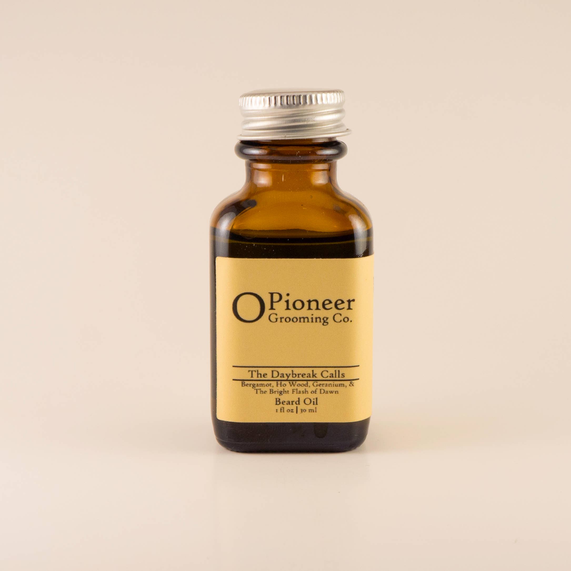 O Pioneer Grooming Co. - Wholesale Beard Styling Product - The Daybreak Calls Beard Oil2