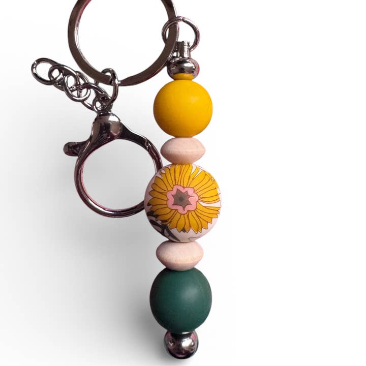 Boho-blomst nøglering for engroshandel hos Dream State by Christie