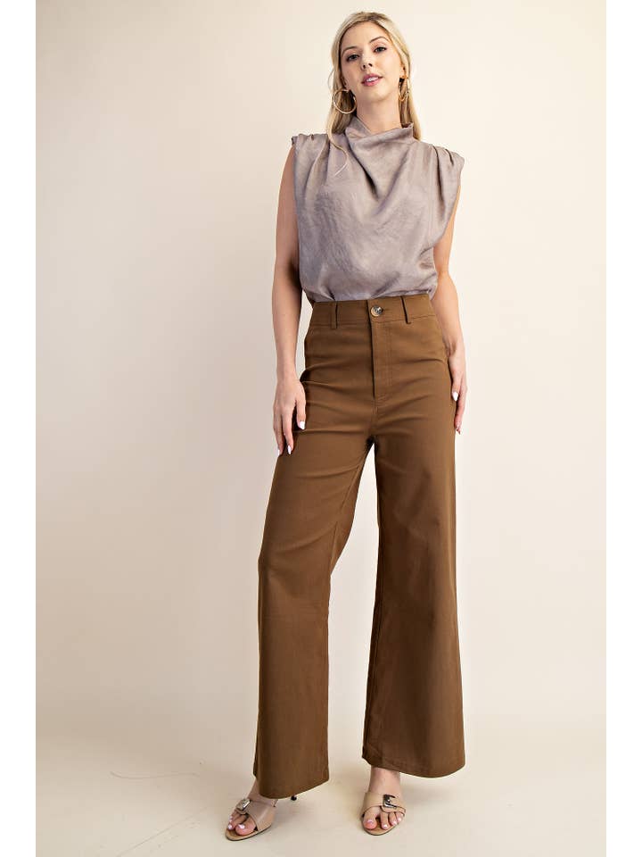 Glam - Wholesale Pants - Women's - High-Waist Straight Pants18