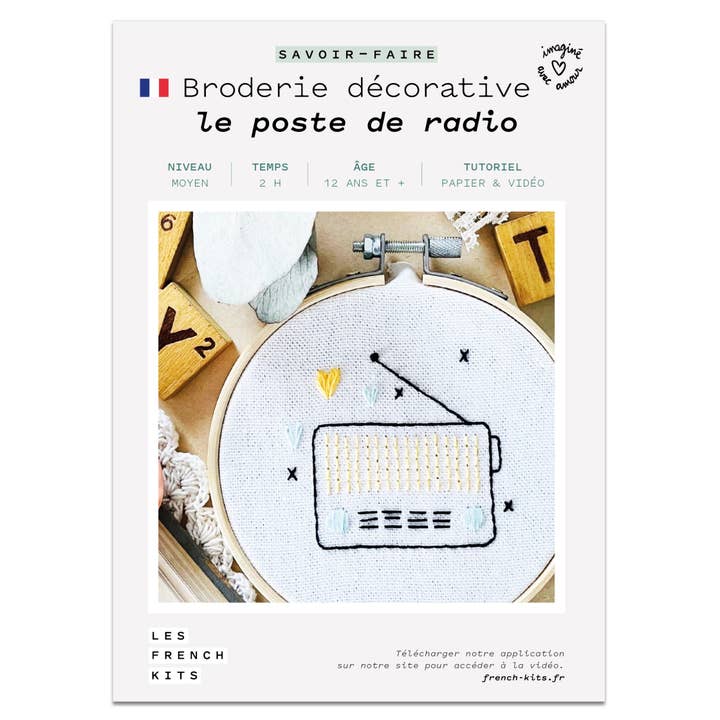 French Kits - Wholesale Gag Gift/Novelty Gift - French'Kits - Decorative embroidery - The radio1