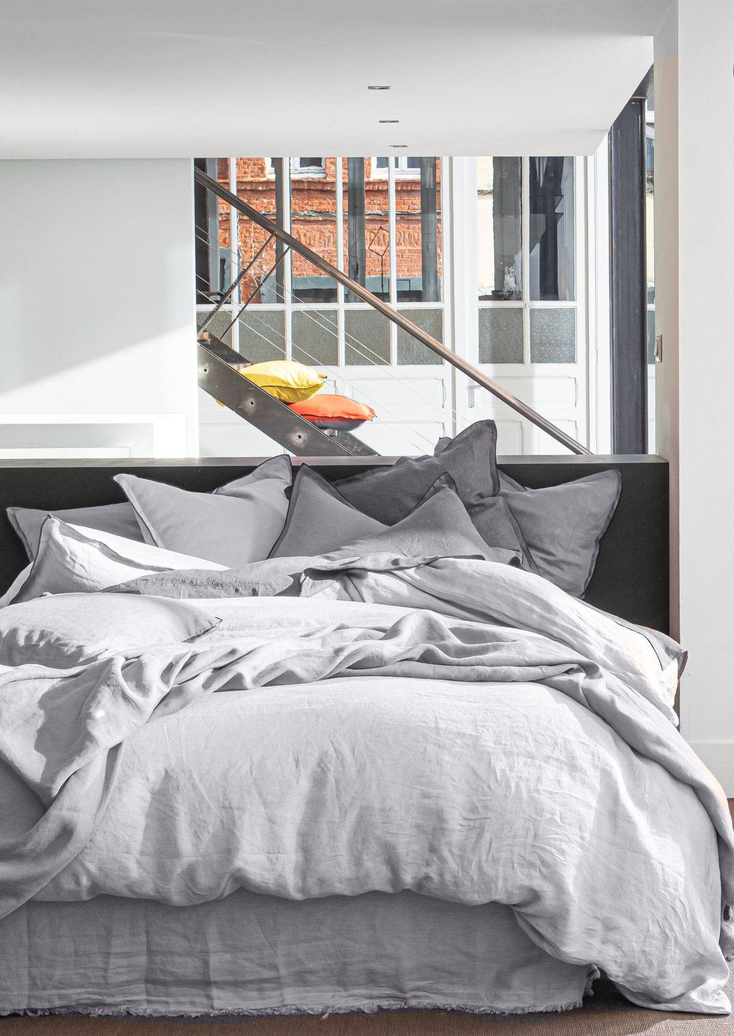 BATON ROUGE - Wholesale Duvet Cover - DUVET COVER 260X240CM 100% WASHED LINEN32