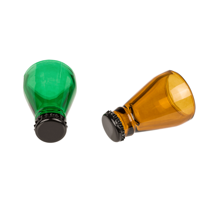 Out of the blue KG - Wholesale Shot Glass - Beer Bottle Shot Glass. for approx. 40 ml,3