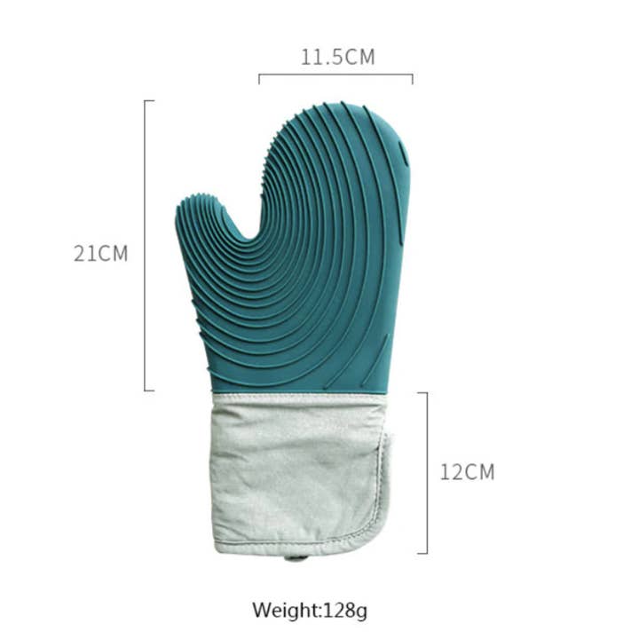 Homerely (We Cover All Import Duties) - Wholesale Oven mitt/pot holder - 2Pcs Silicone Heat Proof Gloves8