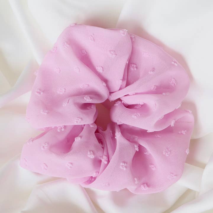 Chiffon Roxo por atacado de Tana’s Scrunchies