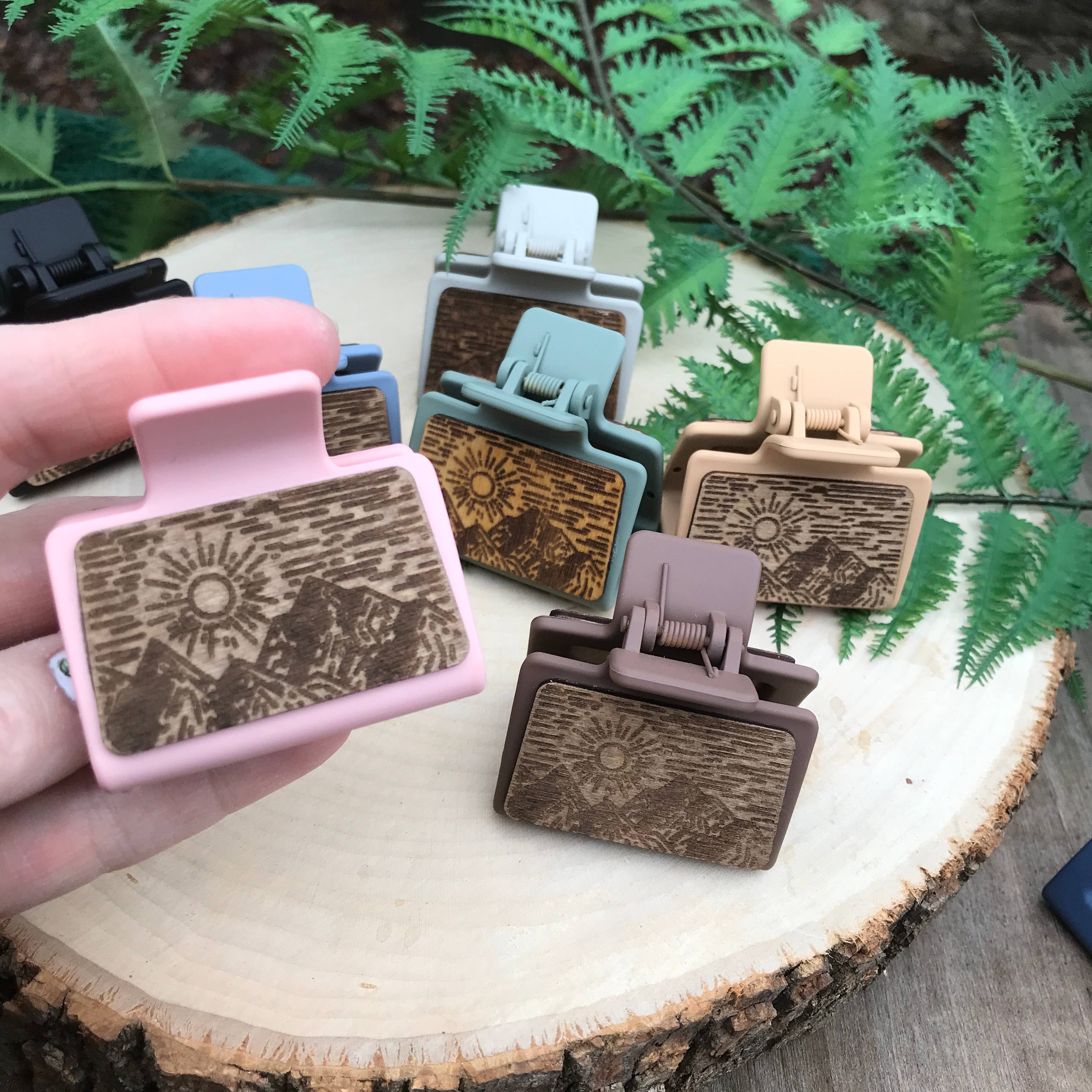 National Parks and Beyond - Wholesale Hair Clip - Women's - National Park Inspired Mountain 2" and 4" Claw Hair Clip10