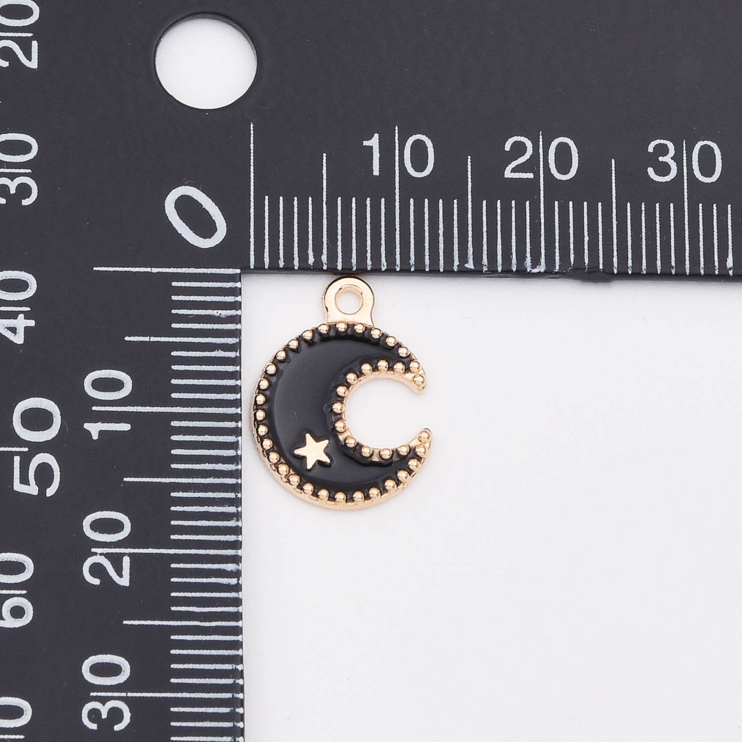 findings4uGem – wholesale Hänge-/berlockhalsband – Guldpläterad Emalj Halloween Fint Berlockhänge, CP215023